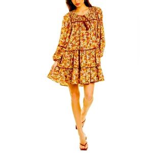 NEW WITH TAGS: TO MY LOVERS tiered mini dress